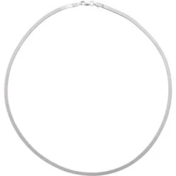 Chaîne Minimaliste Mailles Anglaise 3mm En Argent Sterling -Mathieu Blan Chard Soldes mathieu blanchard chaine chaine minimaliste mailles anglaise 3mm en argent sterling 39126241870072