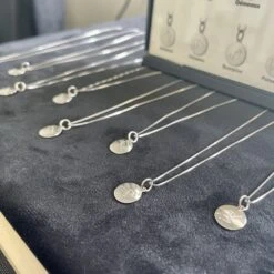 Collier Constellation Zodiaque En Argent Sterling -Mathieu Blan Chard Soldes mathieu blanchard chaine collier constellation zodiaque en argent sterling 37557170962680