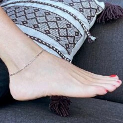 Chaîne Figaro En Argent Sterling -Mathieu Blan Chard Soldes mathieu blanchard chaine figaro en argent sterling 39126237806840