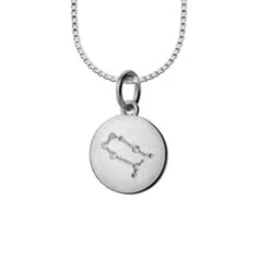 Collier Constellation Zodiaque En Argent Sterling -Mathieu Blan Chard Soldes mathieu blanchard chaine gemeaux 21 mai au 21 juin collier constellation zodiaque en argent sterling 37481447293176