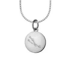 Collier Constellation Zodiaque En Argent Sterling -Mathieu Blan Chard Soldes mathieu blanchard chaine taureau 20 avril au 20 mai collier constellation zodiaque en argent sterling 37481440575736