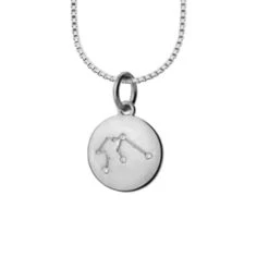 Collier Constellation Zodiaque En Argent Sterling