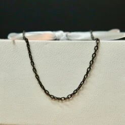 Chaîne Rolo En Argent Sterling 3 Chaîne Rolo En Argent Sterling -Mathieu Blan Chard Soldes mathieu blanchard colliers chaine rolo en argent sterling oxyde 39120267739384