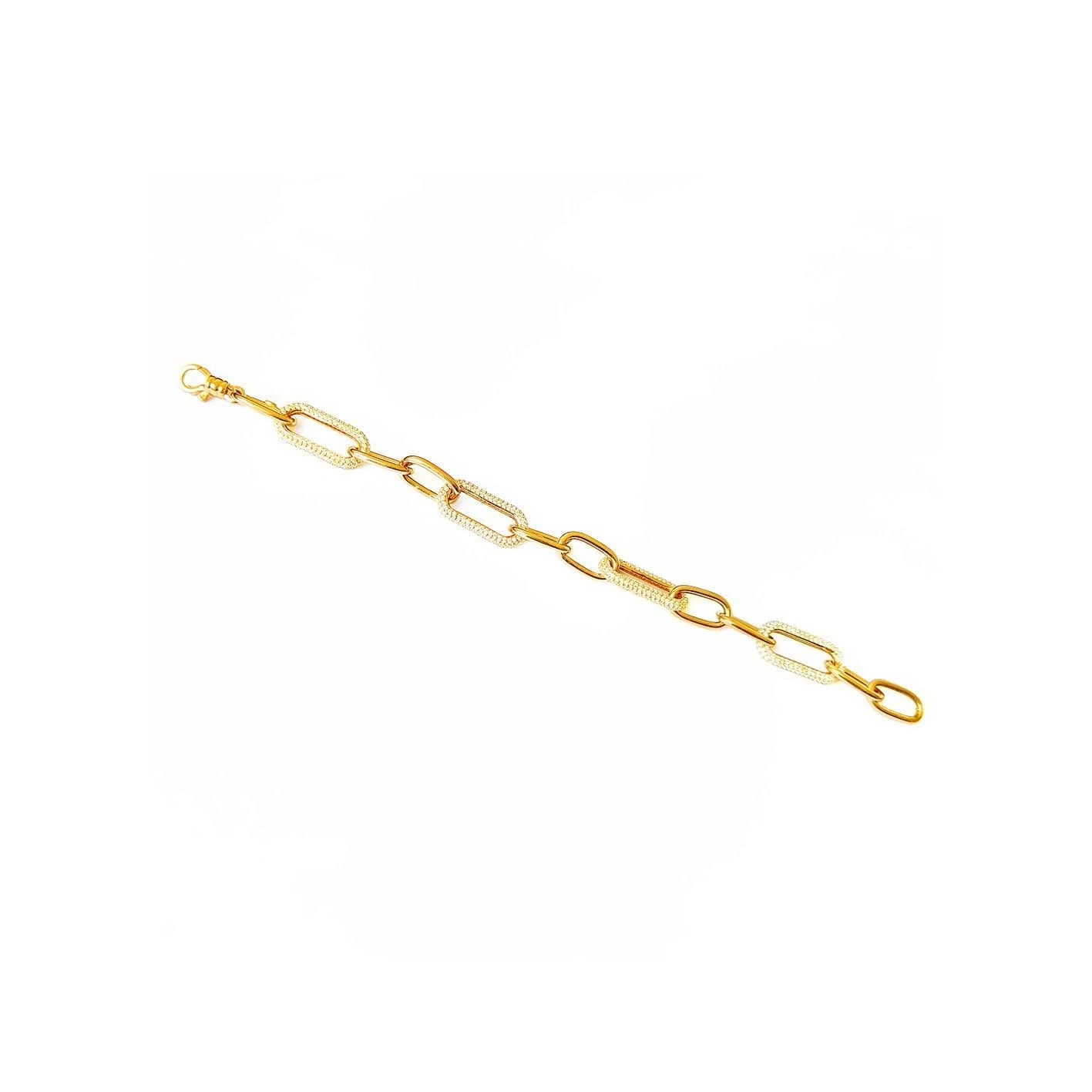 Bracelet Chaîne massive Scintillante en argent sterling Bracelet Chaîne Massive Scintillante En Argent Sterling -Mathieu Blan Chard Soldes mathieu blanchard dore bracelet chaine massive scintillante en argent sterling 30792236368039