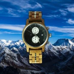 Montre Arnold En Bois De Baril De Whisky Recyclé -Mathieu Blan Chard Soldes mathieu blanchard montres chene provenant de baril de whisky montre arnold en bois de baril de whisky recycle 38830988853496