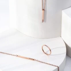 Collier Barre Pur En Acier 4 Collier Barre Pur En Acier -Mathieu Blan Chard Soldes mia bijoux pendants collier barre pur et cz en acier 28150141092007