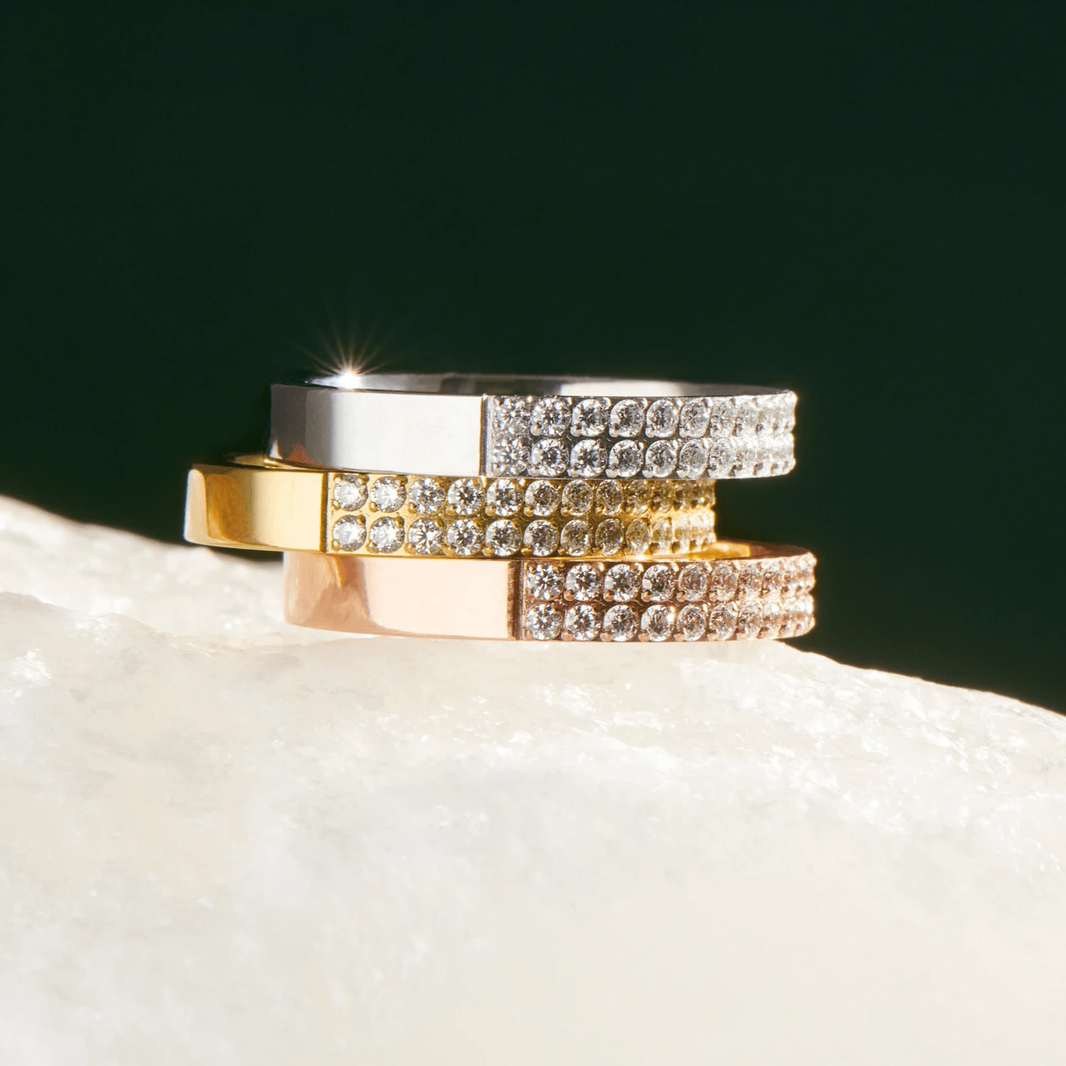 Bague Tina en acier Bague Tina En Acier -Mathieu Blan Chard Soldes mia bijoux rings bague tina en acier 38826811687160