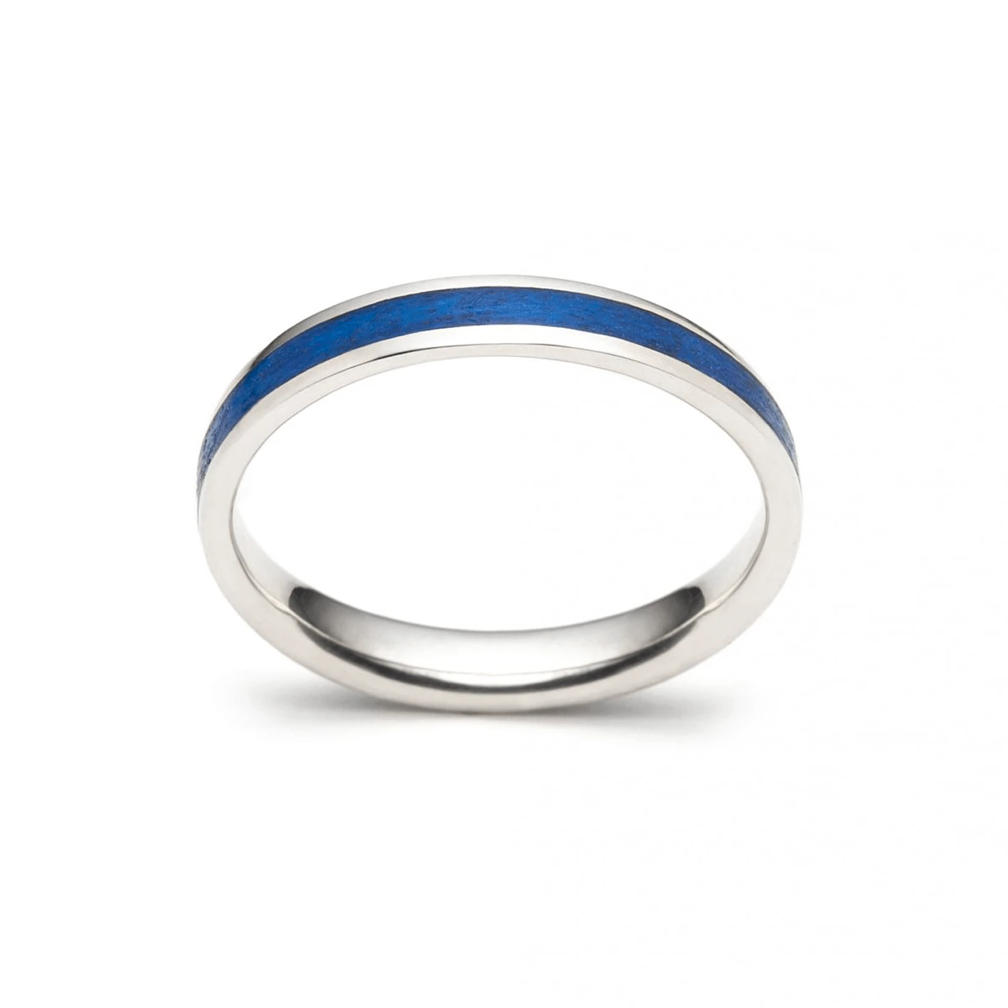 Bague mince Manic bleu lapis en argent sterling Bague Mince Manic Bleu Lapis En Argent Sterling -Mathieu Blan Chard Soldes michaud michaud bracelet bague mince manic bleu lapis en argent sterling 34436055990520