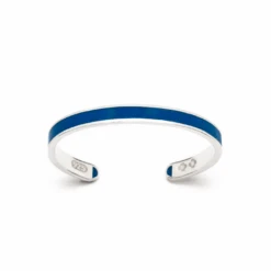 Bracelet Manic Bleu Lapis En Argent Sterling