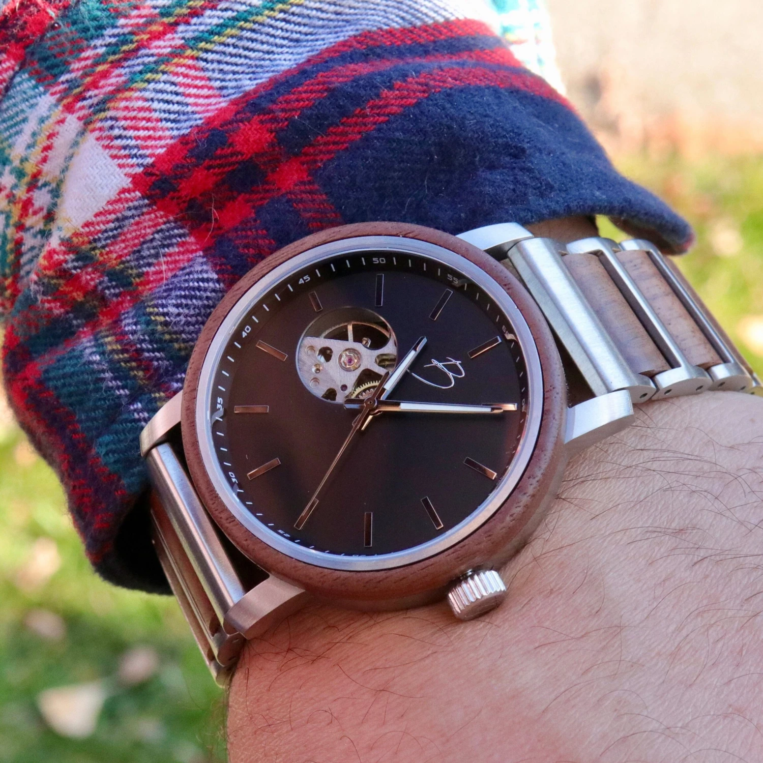 Montre Bürgi en bois de noyer Montre Bürgi En Bois De Noyer -Mathieu Blan Chard Soldes montre burgi en bois de noyer noyer mathieu blanchard montres mathieu blanchard 39694671118584 scaled