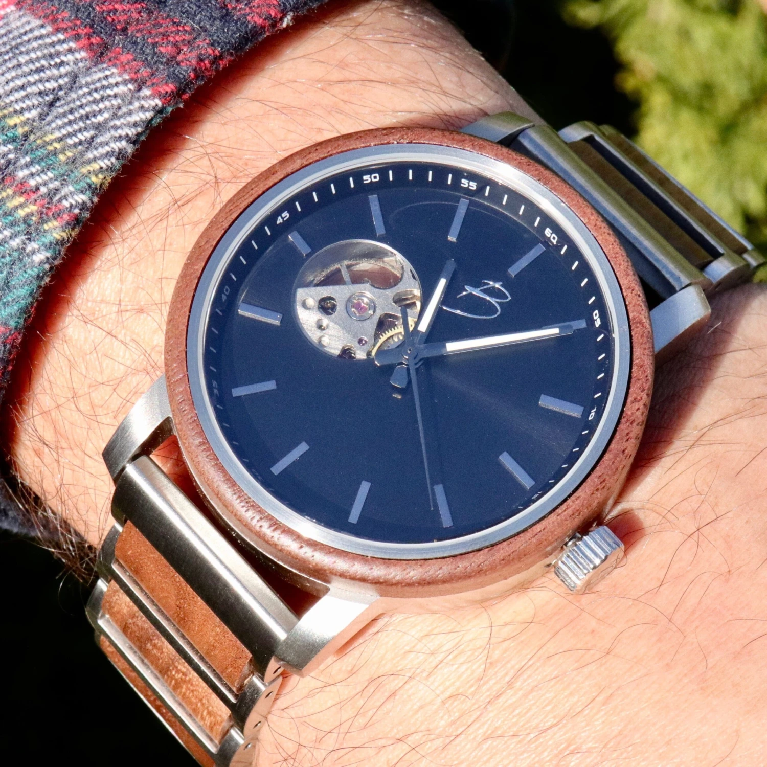 Montre Bürgi en bois de noyer Montre Bürgi En Bois De Noyer -Mathieu Blan Chard Soldes montre burgi en bois de noyer noyer mathieu blanchard montres mathieu blanchard 39694671380728 scaled