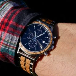 Montre Tompion En Bois De Baril De Whisky Recyclé