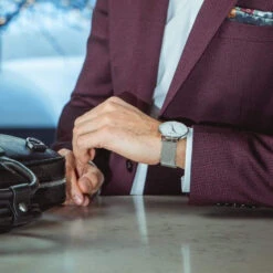 Montre Vienna - Eddy -Mathieu Blan Chard Soldes montre vienna eddy argent haydn montres mathieu blanchard 39550453874936