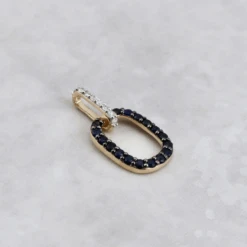 Pendentif En Or 14K, Diamants Et Saphirs -Mathieu Blan Chard Soldes pendentif en or 14k diamants et saphirs ppe15673s pendentif en or 14k diamants et saphirs 0 35 ct mathieu blanchard mathieu blanchard joaillerie 1176250123