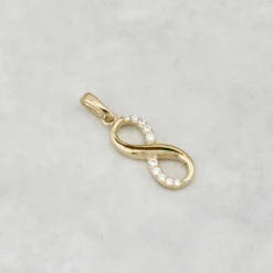 Pendentif Infini En Or 10K