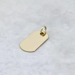 Pendentif Plaque En Or Jaune 10K -Mathieu Blan Chard Soldes pendentif plaque en or jaune 10k pendentif plaque a graver en or jaune 10k mathieu blanchard mathieu blanchard joaillerie 42071870177528