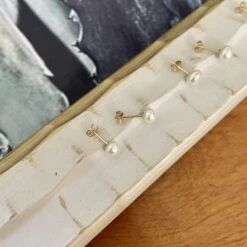 Perles D’eau Douce 3 à 8mm Sur Or Jaune 14K