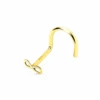 Piercing De Nez Infini Sur Or 14K