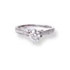 Platinum Diamond Engagement Ring SC00778R-W