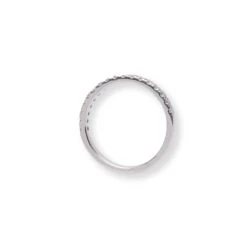 Platinum Half Eternity Diamond Ring LR-6701 -Mathieu Blan Chard Soldes platinum half eternity diamond ring 2