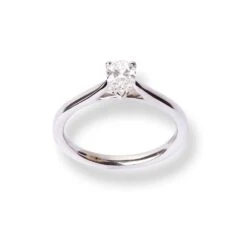 Platinum Pear Shaped Solitaire Diamond Ring LR-7342 -Mathieu Blan Chard Soldes platinum pear shaped solitaire diamond ring 4