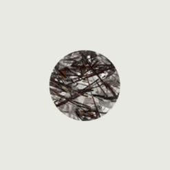 Quartz Naturel Rutilé Taille Brillant Rond 6 Mm