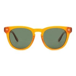 Lunette De Soleil Campfire Orange En Bois -Mathieu Blan Chard Soldes roadtripmadewood lunettes de soleil lunette de soleil campfire orange en bois 37002592223480