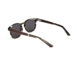 Lunette De Soleil OASIS Fumée En Bois -Mathieu Blan Chard Soldes roadtripmadewood lunettes de soleil lunette de soleil oasis fumee en bois 37002542743800