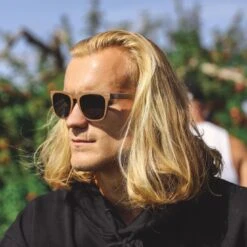 Lunette De Soleil Woodman En Bois -Mathieu Blan Chard Soldes roadtripmadewood lunettes de soleil lunette de soleil woodman en bois 37921065468152