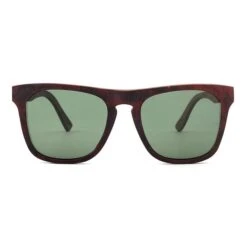 Lunette De Soleil Woodman Rouge En Bois -Mathieu Blan Chard Soldes roadtripmadewood lunettes de soleil lunette de soleil woodman rouge en bois 37002670899448