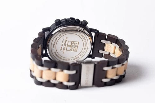 Montre en bois Naturel Montre En Bois Naturel -Mathieu Blan Chard Soldes roadtripmadewood montres montre en bois naturel 37522551177464