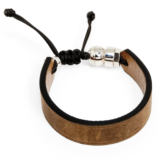 Bracelet de cuir véritable et argent sterling Bracelet De Cuir Véritable Et Argent Sterling -Mathieu Blan Chard Soldes romeo j bracelet de cuir veritable et argent 20990870454439