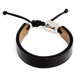 Bracelet De Cuir Véritable Et Argent Sterling 10 Bracelet De Cuir Véritable Et Argent Sterling -Mathieu Blan Chard Soldes romeo j bracelet de cuir veritable et argent 20990870585511