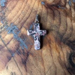 Pendentif Croix En Pierre Et Argent 2 Pendentif Croix En Pierre Et Argent -Mathieu Blan Chard Soldes rose pendentif croix en pierre et argent 36170915840248