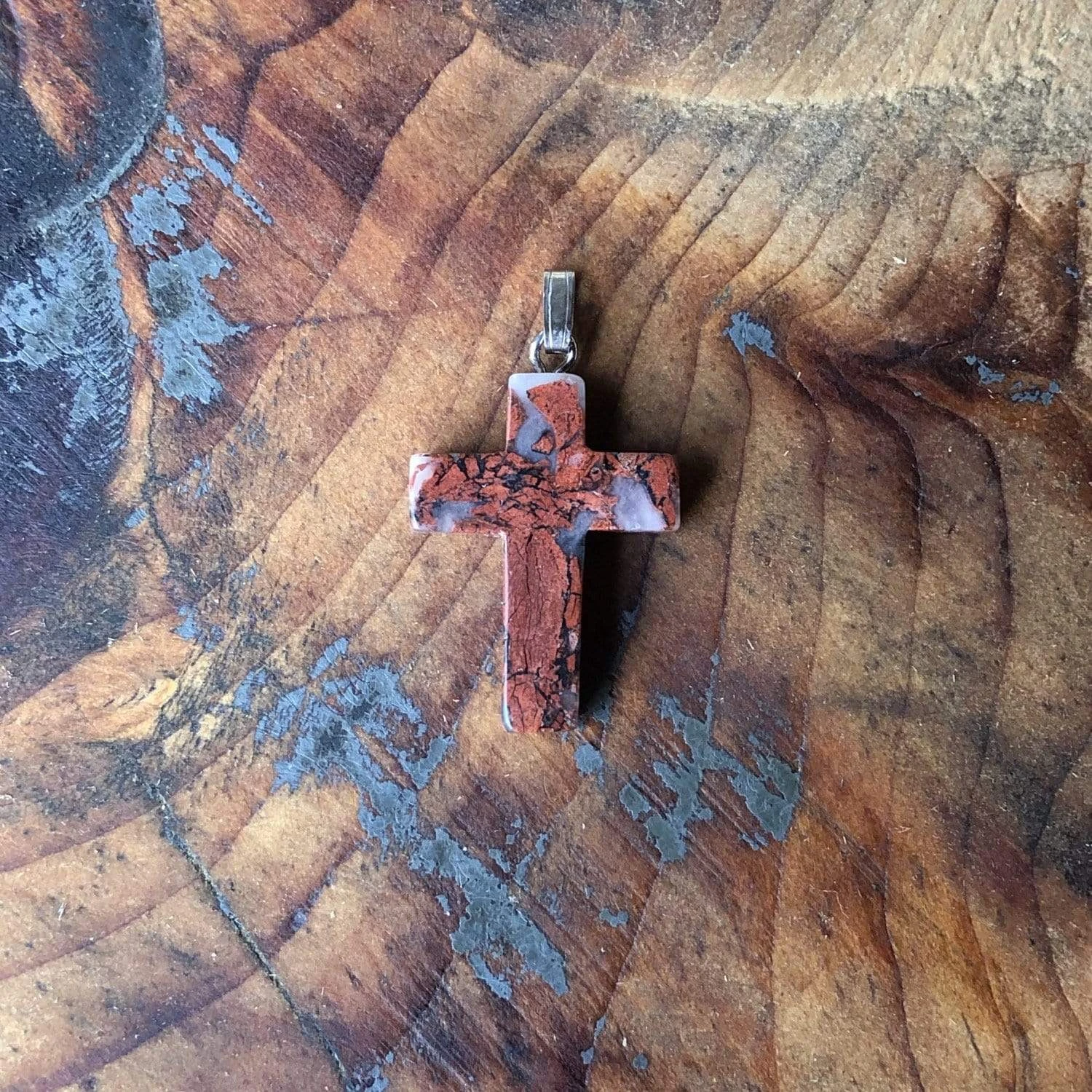 Pendentif croix en pierre et argent Pendentif Croix En Pierre Et Argent -Mathieu Blan Chard Soldes rouge pendentif croix en pierre et argent 28287199281319