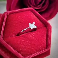 Bague Classique Solitaire En Or 10K 8 Bague Classique Solitaire En Or 10K -Mathieu Blan Chard Soldes rpm bague classique solitaire cz en or 10k 36575862849784