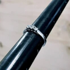 Bague Trois Pierres En Or 10K -Mathieu Blan Chard Soldes rpm bague trois pierres en or 10k 36530271518968