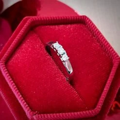 Bague Trois Pierres En Or 10K -Mathieu Blan Chard Soldes rpm bague trois pierres en or 10k 36575909445880