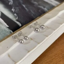 Boucles D’oreilles Billes En Or 10K -Mathieu Blan Chard Soldes rpm boucles d oreilles billes 4 5 ou 6mm en or jaune ou blanc 10k 36162186871032