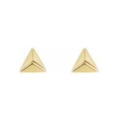 Boucles D'oreilles Pyramides En Or Jaune 10K 2 Boucles D'oreilles Pyramides En Or Jaune 10K -Mathieu Blan Chard Soldes rpm boucles d oreilles boucles d oreilles pyramides en or jaune 10k 37191740522744