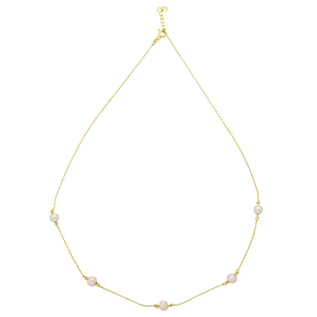 Collier en or jaune 10K et perles Collier En Or Jaune 10K Et Perles -Mathieu Blan Chard Soldes rpm bracelets 17 18 pouces or 10k collier en or jaune 10k et perles 38879738986744