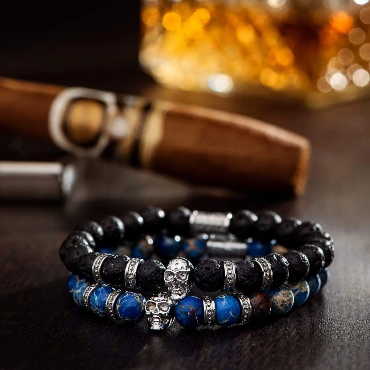 Duo de bracelets Silver Crown Duo De Bracelets Silver Crown -Mathieu Blan Chard Soldes skeletonhd duo de bracelets silver crown 20991103729831