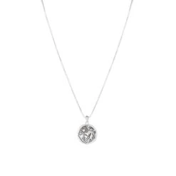Collier Près De Moi / Veille Sur Nous En Argent Sterling -Mathieu Blan Chard Soldes symbollia collier pres de moi veille sur nous cz en argent 28252716073127