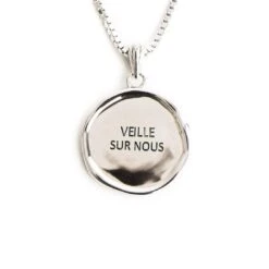 Collier Près De Moi / Veille Sur Nous En Argent Sterling -Mathieu Blan Chard Soldes symbollia veille sur nous collier pres de moi veille sur nous cz en argent 31442225234087