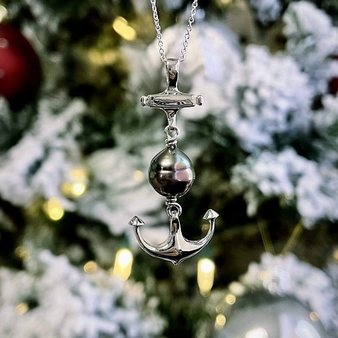 Collier ancre marine en argent sterling et perle de Tahiti 9mm Collier Ancre Marine En Argent Sterling Et Perle De Tahiti 9mm -Mathieu Blan Chard Soldes tereva colas colliers collier ancre marine en argent sterling et perle de tahiti 9mm 36314504986872