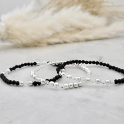 Trio De Bracelet Éclipse -Mathieu Blan Chard Soldes trio de bracelet eclipse mathieu blanchard ptrm12751s trio de bracelet eclipse en onyx crystaux et hematite mathieu blanchard joaillerie 42067266076920